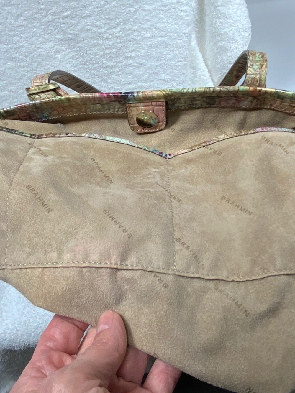 Brahmin Opal Julian Tote - RARE - Picture 6 of 16